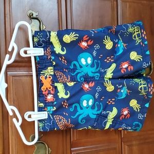 Water Animals Swim Trunks
